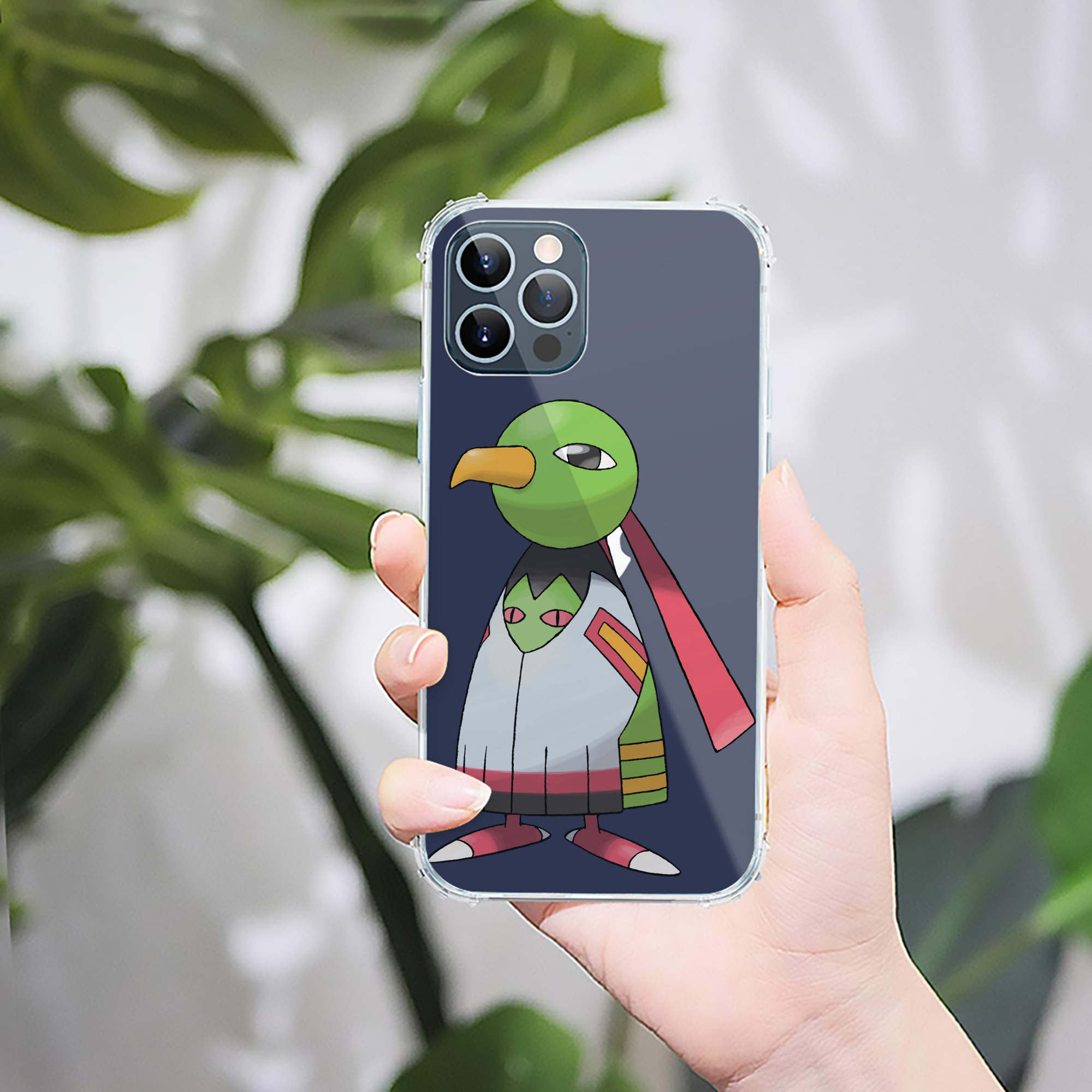 （画像用） ポケットモンスター Pokémon 【iPhone 12シリーズ対応】透明スマホケース（クリアソフトケース）
